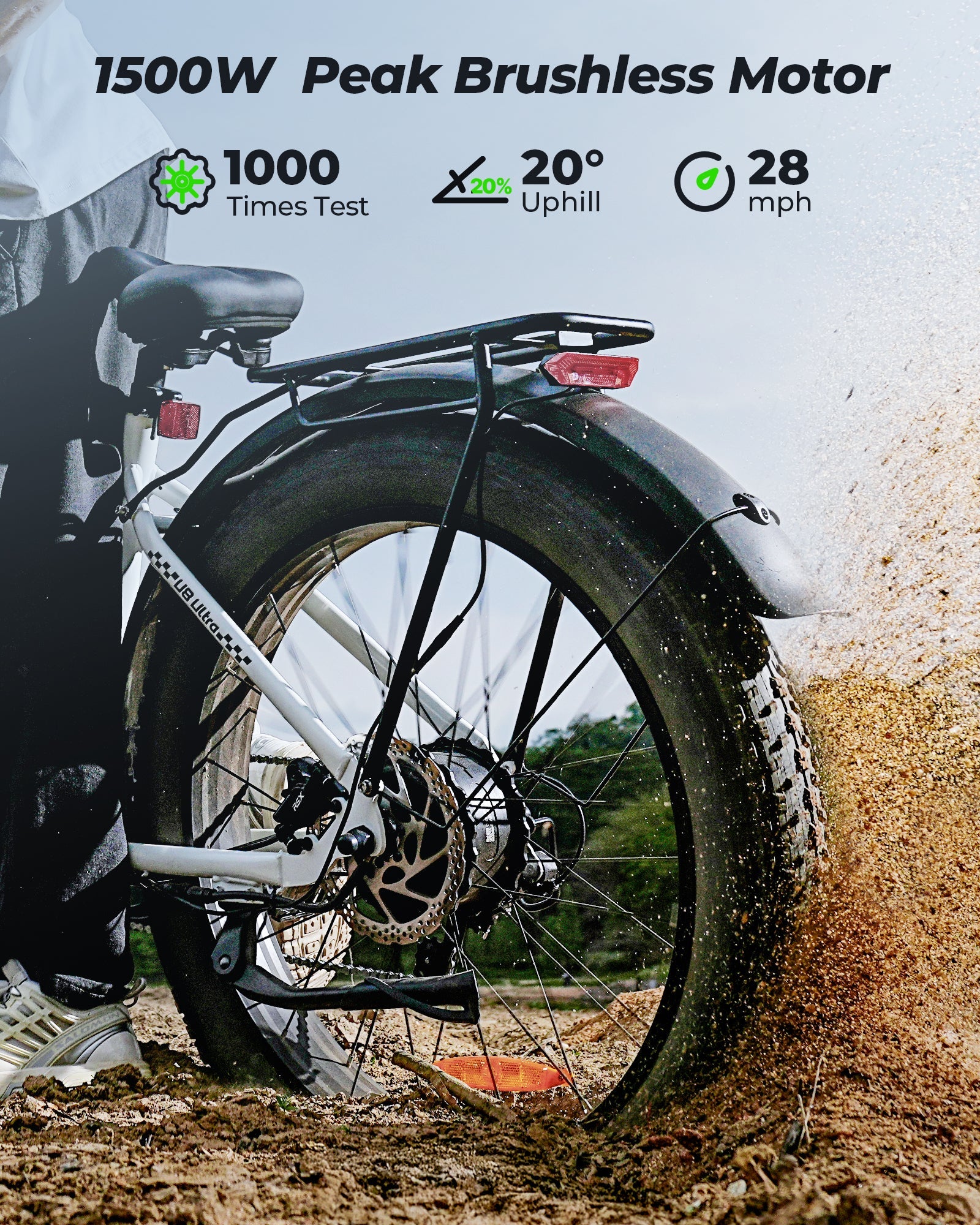 isinwheel U8 Ultra Electric Bike for Adults