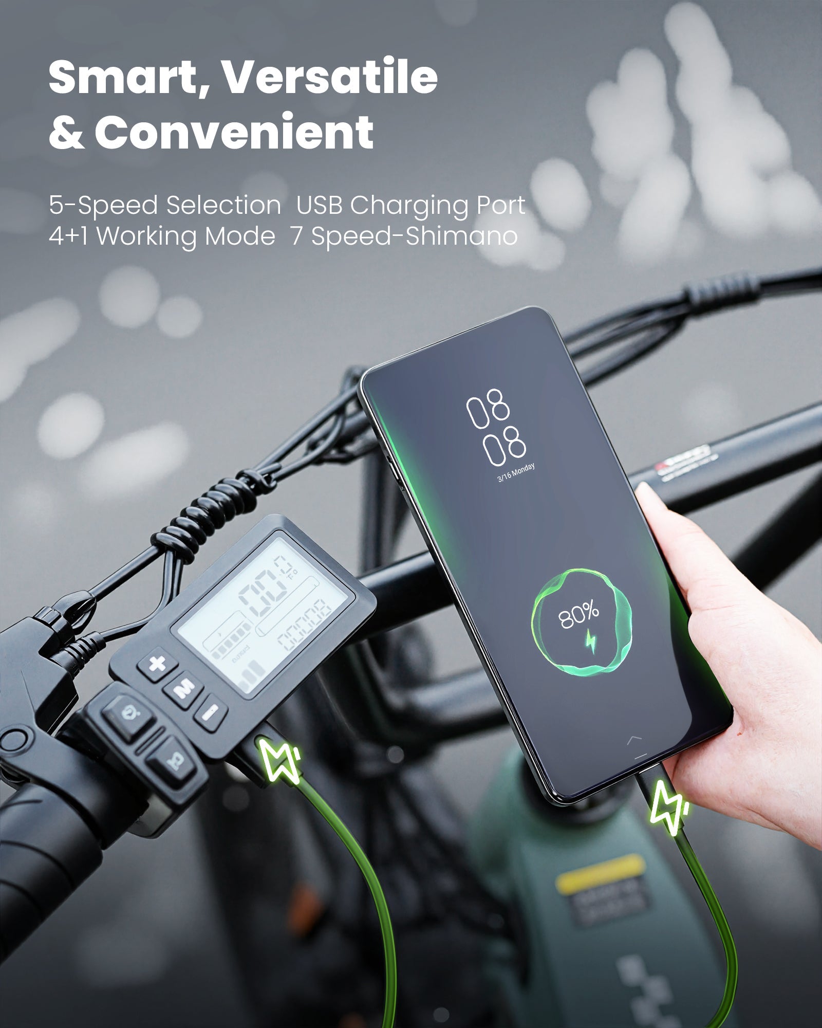 isinwheel U8 Electric Bike for Adults