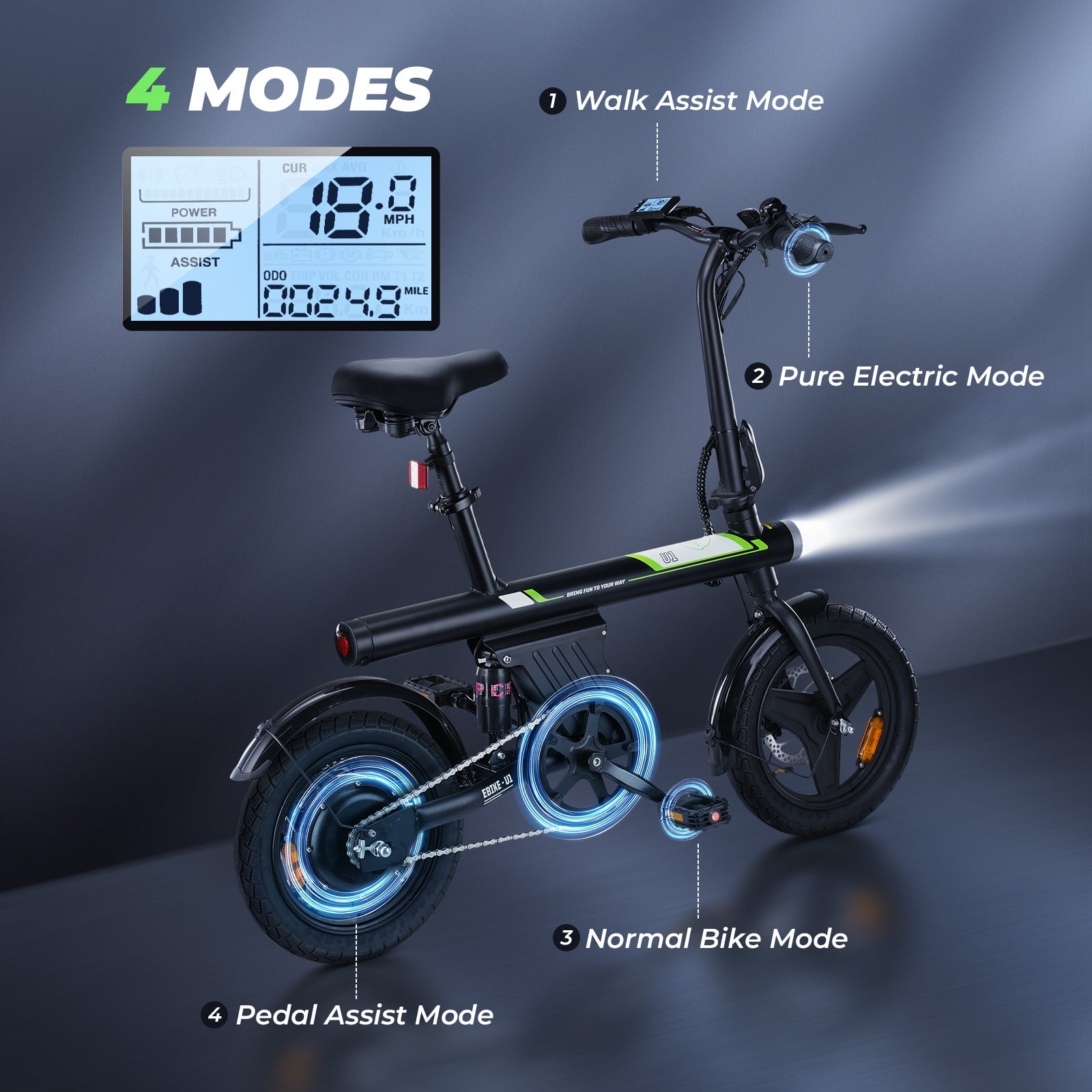isinwheel U1 Electric Bike