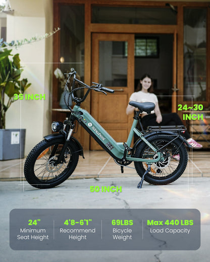 isinwheel U8 Pro Electric Bike for Adults