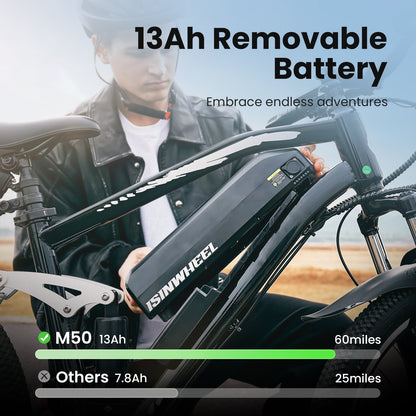 isinwheel M50 Mountain Ebike